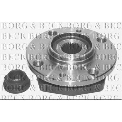 Photo Wheel Bearing Kit BORG & BECK BWK277