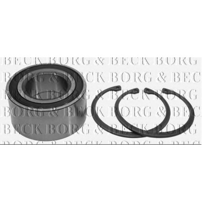Photo Wheel Bearing Kit BORG & BECK BWK343