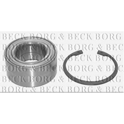 Photo Wheel Bearing Kit BORG & BECK BWK376