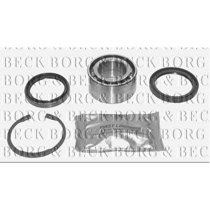 Photo Wheel Bearing Kit BORG & BECK BWK433