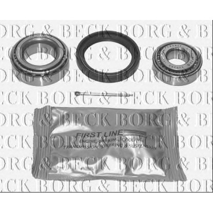 Photo Wheel Bearing Kit BORG & BECK BWK434