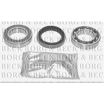 Photo Wheel Bearing Kit BORG & BECK BWK446