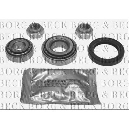 Photo Kit de roulements de roue BORG & BECK BWK464