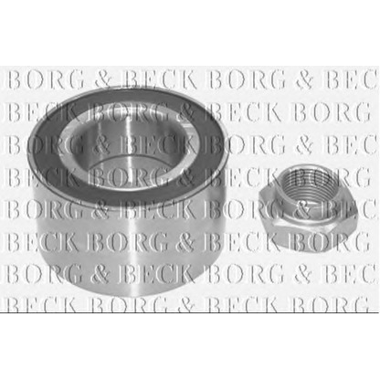 Photo Wheel Bearing Kit BORG & BECK BWK467