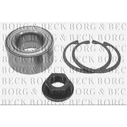 Photo Wheel Bearing Kit BORG & BECK BWK471