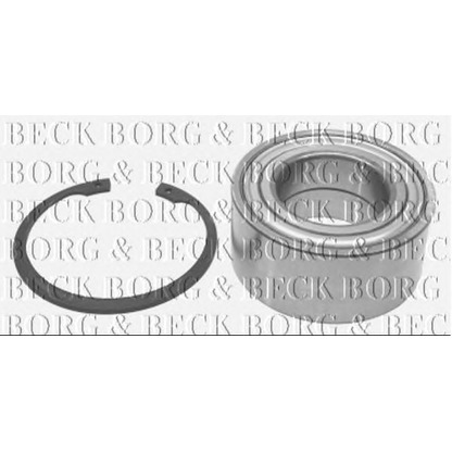 Photo Kit de roulements de roue BORG & BECK BWK485