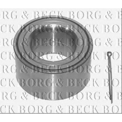 Zdjęcie Zestaw łożysk koła BORG & BECK BWK498