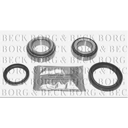 Photo Wheel Bearing Kit BORG & BECK BWK503