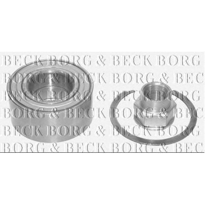 Photo Wheel Bearing Kit BORG & BECK BWK504