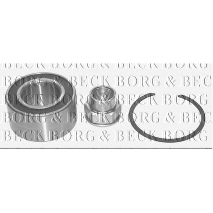 Photo Wheel Bearing Kit BORG & BECK BWK506