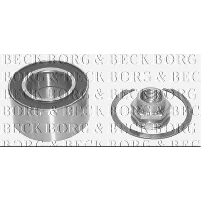 Photo Kit de roulements de roue BORG & BECK BWK511