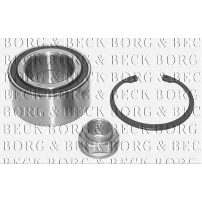 Photo Wheel Bearing Kit BORG & BECK BWK533
