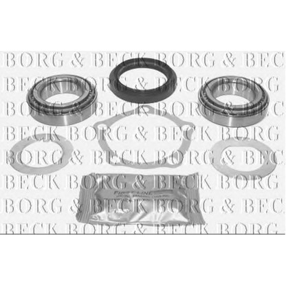 Photo Wheel Bearing Kit BORG & BECK BWK551