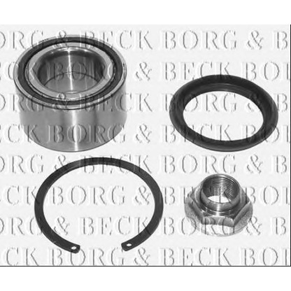 Photo Wheel Bearing Kit BORG & BECK BWK560