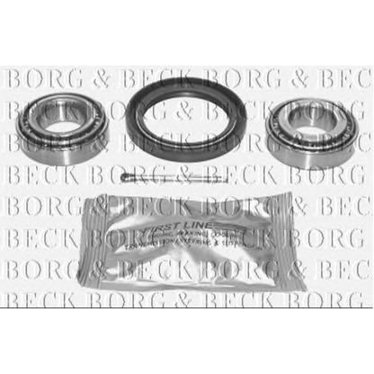 Фото Комплект подшипника ступицы колеса BORG & BECK BWK570