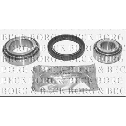 Photo Wheel Bearing Kit BORG & BECK BWK572