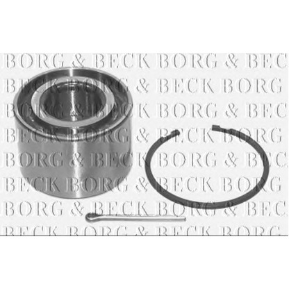 Photo Kit de roulements de roue BORG & BECK BWK588