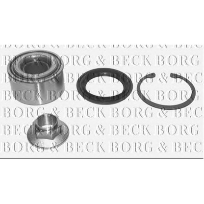 Foto Radlagersatz BORG & BECK BWK614