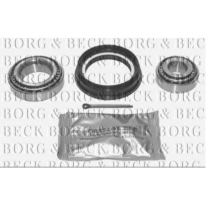 Photo Kit de roulements de roue BORG & BECK BWK619