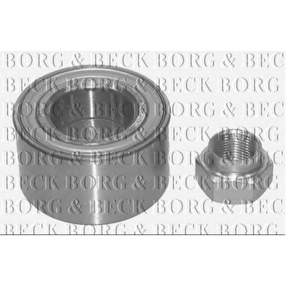 Photo Wheel Bearing BORG & BECK BWK658