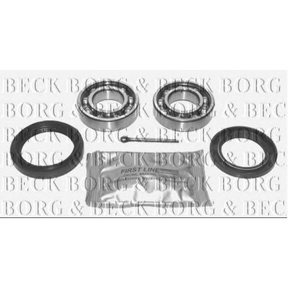 Photo Wheel Bearing Kit BORG & BECK BWK661