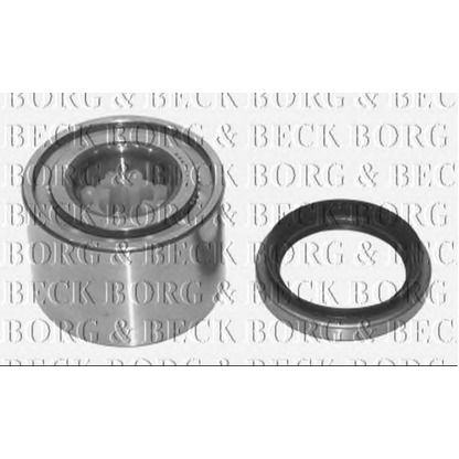Photo Kit de roulements de roue BORG & BECK BWK683