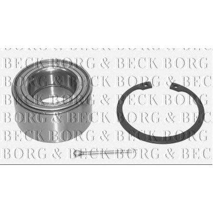 Photo Wheel Bearing Kit BORG & BECK BWK759