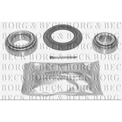 Photo Kit de roulements de roue BORG & BECK BWK777