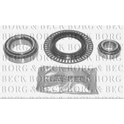 Photo Wheel Bearing BORG & BECK BWK781
