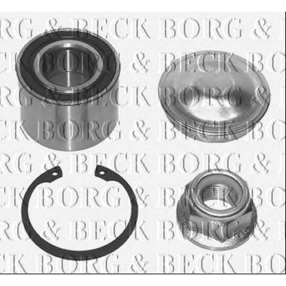 Photo Wheel Bearing Kit BORG & BECK BWK795