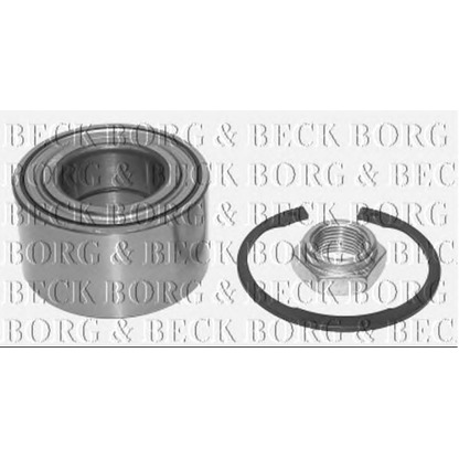 Photo Wheel Bearing Kit BORG & BECK BWK811