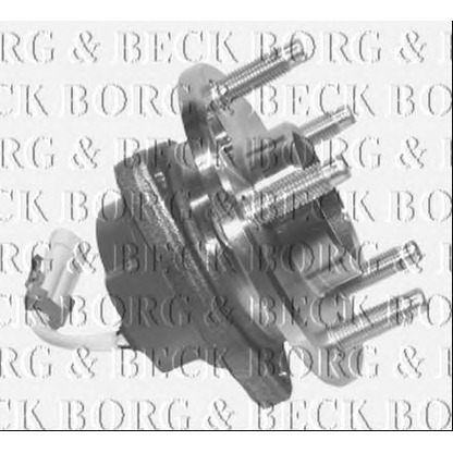 Photo Kit de roulements de roue BORG & BECK BWK848