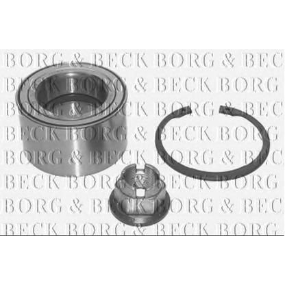 Foto Kit cuscinetto ruota BORG & BECK BWK886