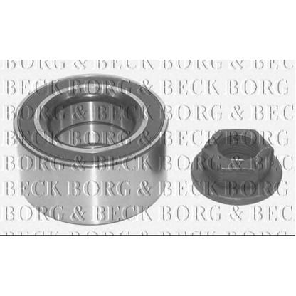 Photo Wheel Bearing Kit BORG & BECK BWK888