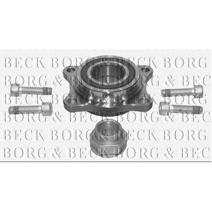 Foto Kit cuscinetto ruota BORG & BECK BWK896