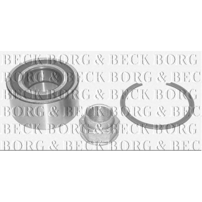 Foto Kit cuscinetto ruota BORG & BECK BWK901