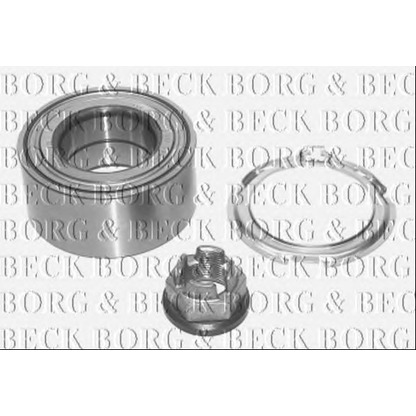 Photo Wheel Bearing Kit BORG & BECK BWK908