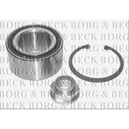 Photo Wheel Bearing Kit BORG & BECK BWK926
