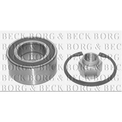 Photo Kit de roulements de roue BORG & BECK BWK928