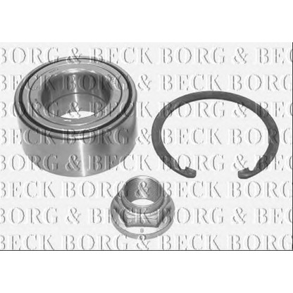 Photo Kit de roulements de roue BORG & BECK BWK935