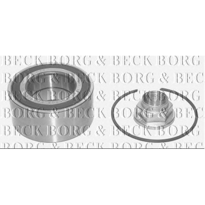 Photo Wheel Bearing Kit BORG & BECK BWK947
