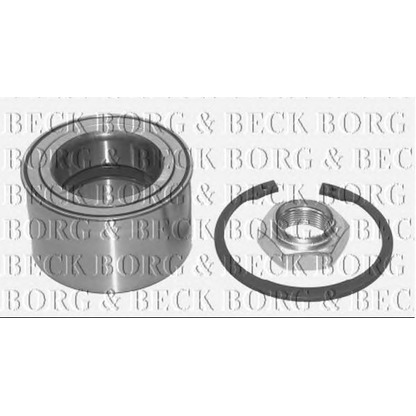 Photo Wheel Bearing Kit BORG & BECK BWK967