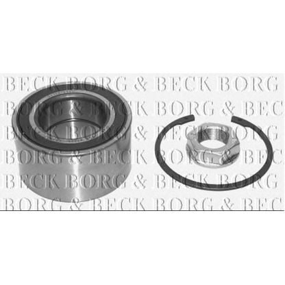 Photo Wheel Bearing Kit BORG & BECK BWK984