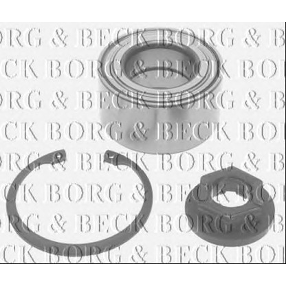 Photo Wheel Bearing Kit BORG & BECK BWK993