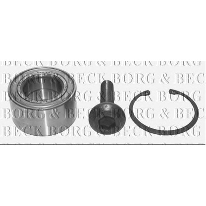 Photo Wheel Bearing Kit BORG & BECK BWK996