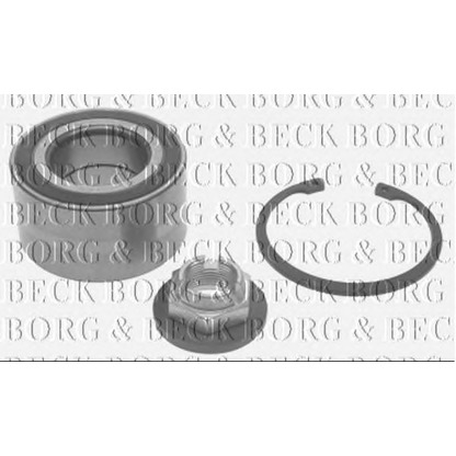 Photo Wheel Bearing Kit BORG & BECK BWK997
