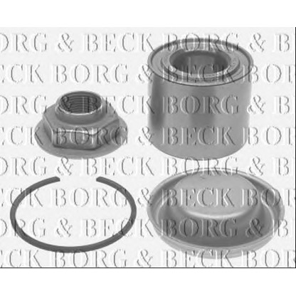 Foto Kit cuscinetto ruota BORG & BECK BWK1107