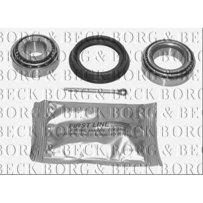 Photo Wheel Bearing Kit BORG & BECK BWK063