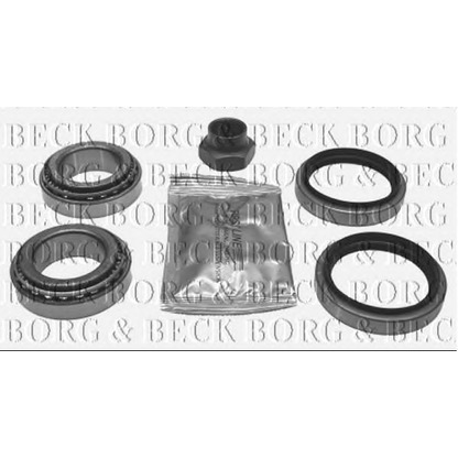 Photo Kit de roulements de roue BORG & BECK BWK096