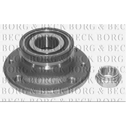 Photo Kit de roulements de roue BORG & BECK BWK1006